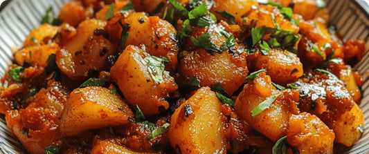 Persian Potato Curry - Dopiazeh Aloo